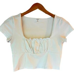Garage Crop Top Blouse